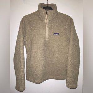 Women’s | Zip Fleece | Sherpa | Tan | Small